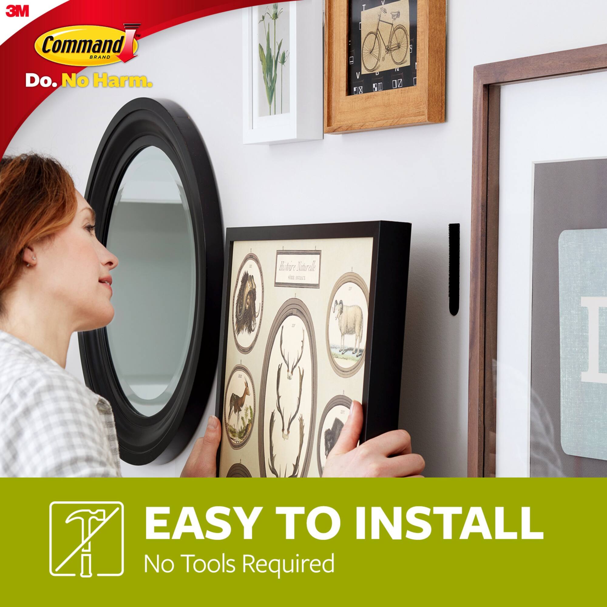 Command™ Black Large Picture Hanging Strips Value Pack